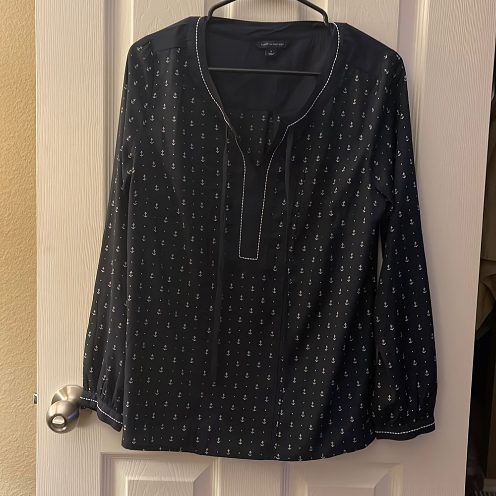 Tommy Hilfiger anchor blouse